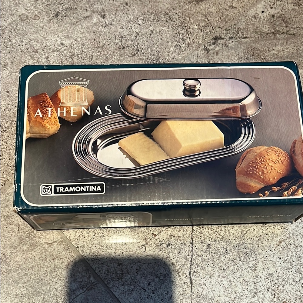 Silver Butter Dish